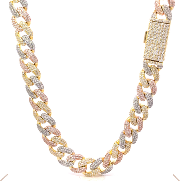 STALLION 18MM ICED OUT CUBAN CHAIN | 9615552