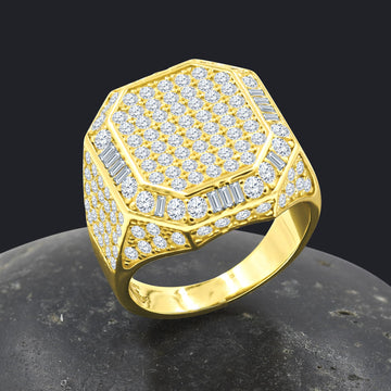 FISNIK MOISSANITE SILVER RING I 994392