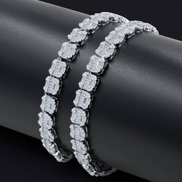 ZEPHYRITH 8MM 925 SILVER CHAIN CZ | 9221791