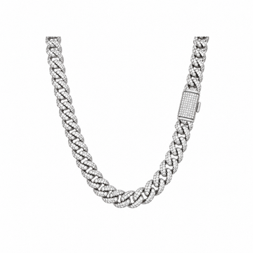 9911341 | Brass Moissanite Rhodium 12mm 20