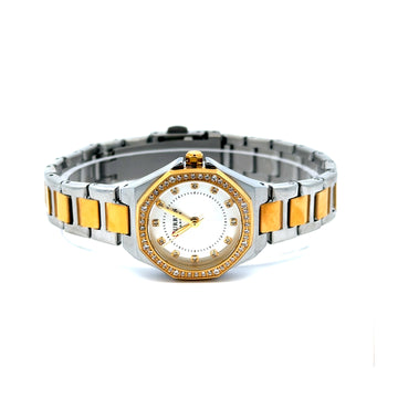 SOLRIK ALLOY TT GOLD STAINLESS ICED OUT MENS WATCH I 5519642