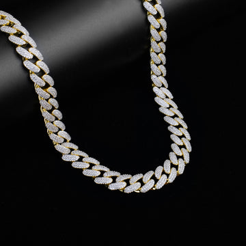 STALLION 18MM STERLING SILVER CUBAN CHAIN | 9211882