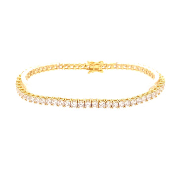 HESPERA 3MM CZ TENNIS ICED OUT BRACELET I 9217922