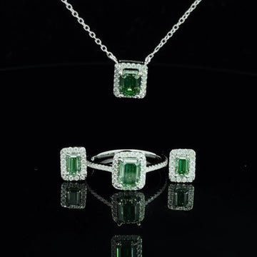 GRANDIOSE 3.50 CTW 925 WOMENS MOISSANITE JEWELLERY BUNDEL | 9956922