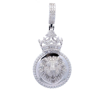 MYSTIQUE 3.27 CTW 925 MOISSANITE RHODIUM PENDANT I 995781
