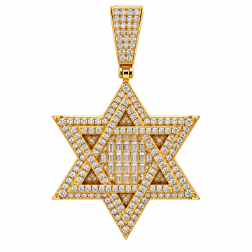 9221252 | 925 Silver Two Tone Pendant