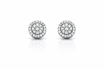 999491 | 925 Moissanite Rhodium Earring