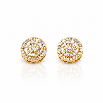 9911212 | Moissanite Gold Earrings