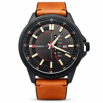 5413429 | Executive Leather Brown + Black Watch