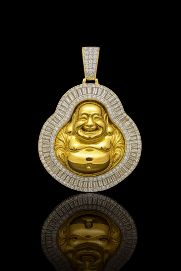 9222382 | 925 Silver CZ Meridian Pendant Gold