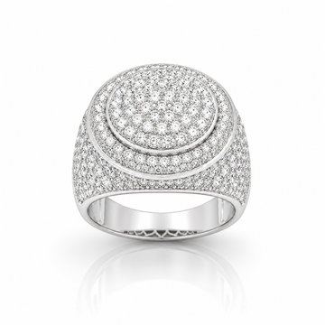 992381 | 925 Moissanite Rhodium Ring