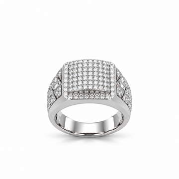 9911781 | 926 Moissanite Rhodium Ring