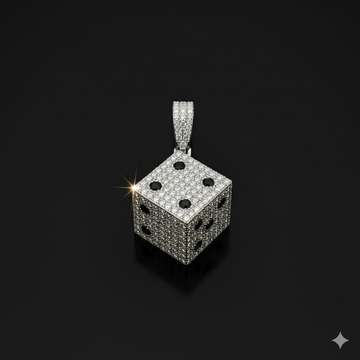 998351 | 925 Silver Moissy Rhodium