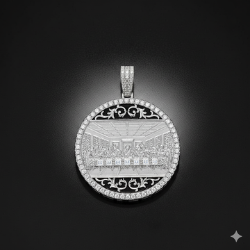 998311 | 925 Silver Moissy Rhodium