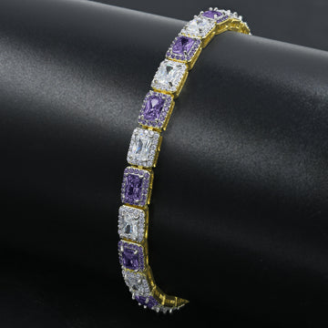 SHOWY 6MM SQUARE TENNIS BRACELET I 9622219