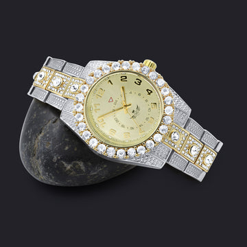 NIGHT SPARKLER HIP HOP METAL WATCH I 5630142