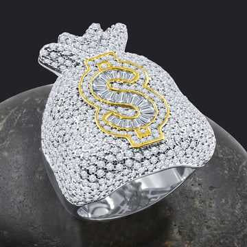 PLATEADO 925 SILVER RING CZ | 9220741