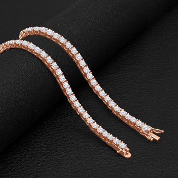 SPARKLE 4MM 925 SILVER TENNIS CHAIN I 928565