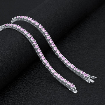 SPARKLE 3MM 925 SILVER TENNIS CHAIN I 9297869
