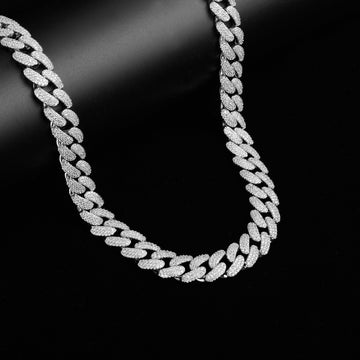 COLT 12 MM 925 Silver Cuban Chain | 9214081