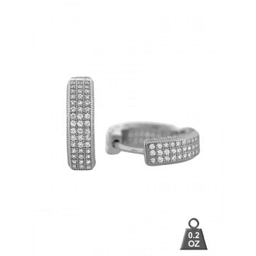926131 Sterling Silver CZ Earrings