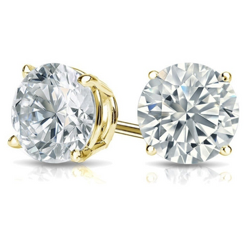 BEAM Gold CZ Earring | 960582