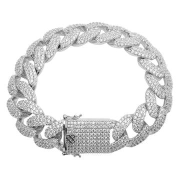 STALLION 18mm 925 Cuban Bracelet | 9211891
