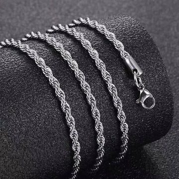 ROPE 3MM CLASSIC STEEL CHAIN I 938081