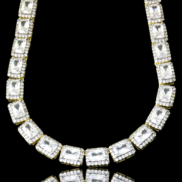 SHOWY 6MM SQUARE TENNIS CHAIN | 962202