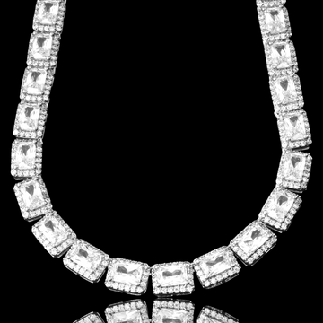 SHOWY 6MM SQUARE TENNIS CHAIN | 962201