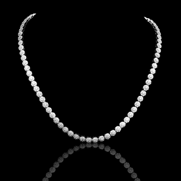 VETRA 5MM CZ BRASS GOLD ICED OUT CHAIN I 961451