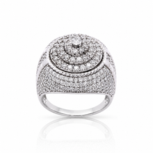 996451 | 925 Silver Moissanite Rhodium Ring