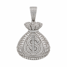 916941 | Brass Rhodium Pendant
