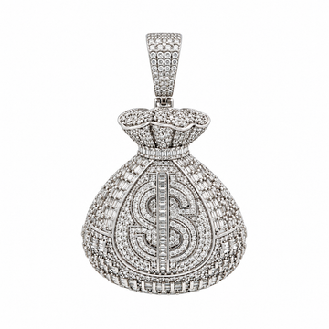916941 | Brass Rhodium Pendant