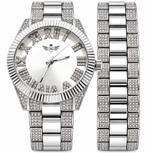 530631 | Ultra Bling Gold White MOP Watch Set