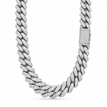 9910921 | 925 Moissanite Rhodium 14mm 22