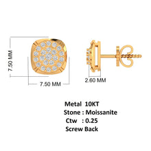 PRISM DROP MOISSANITE EARRINGS | 980262