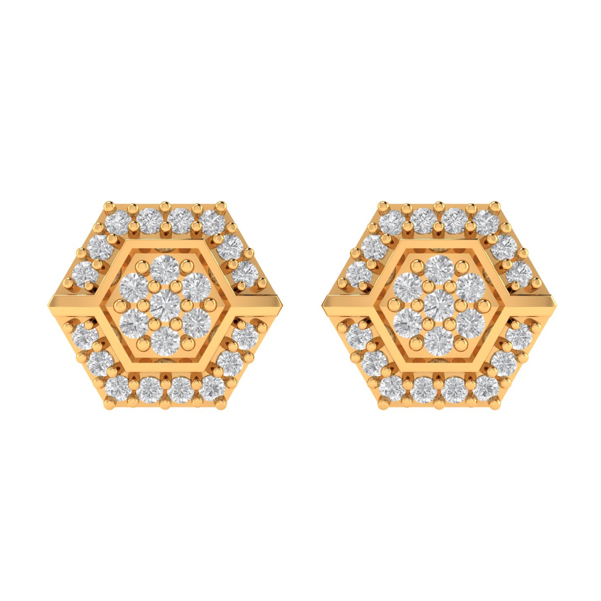 BRILLIQUE MOISSANITE EARRINGS | 980282