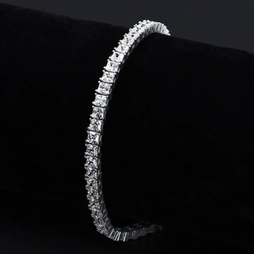9312131 | Steel Tennis Moissanite  Bracelet
