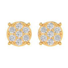 LARK 10K GOLD MOISSANITE EARRINGS I 980092