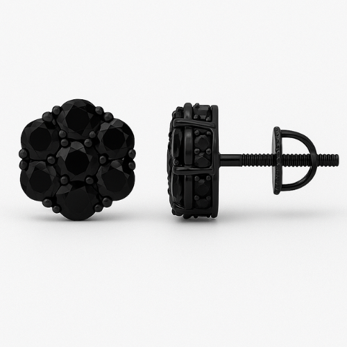 9223233 | 925 Silver CZ 0.75ctw Black