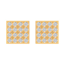 COY 10K GOLD MOISSANITE EARRINGS I 980082