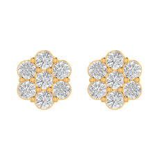 MIRTH 10K GOLD MOISSANITE EARRINGS I 980072