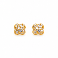 9100462 | 0.65 CTW Brass Moissanite Gold Earring