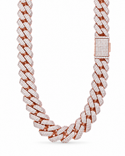 991425 | 925 Moissanite Rose Gold 12mm 22
