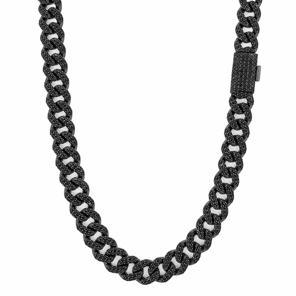 9211853 | 925 Silver Black 8mm 20