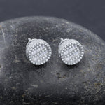 SCINTILLANT SILVER MOISSANITE EARRINGS I 993771