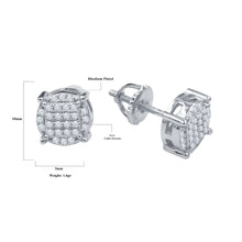 ANNULAIRE SILVER MOISSANITE EARRINGS I 993791