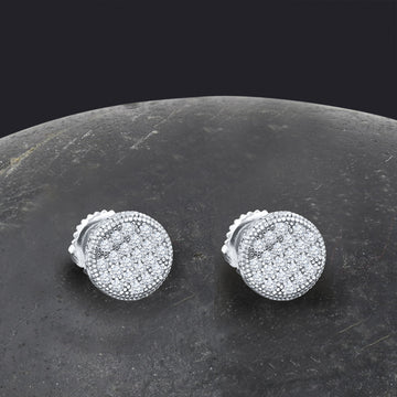 MOOI SILVER MOISSANITE EARRINGS I 993691