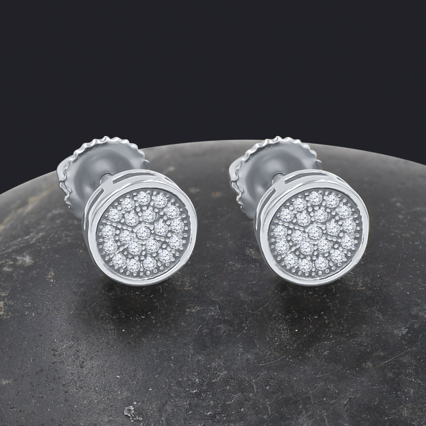 CINTILAR SILVER MOISSANITE EARRINGS I 993711